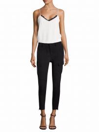  Lia Lace-Trimmed Silk Camisole by L\\\\\\\'Agence at Saks Fifth Avenue